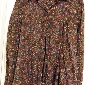 Goldwater Creek summer weight cotton shirt